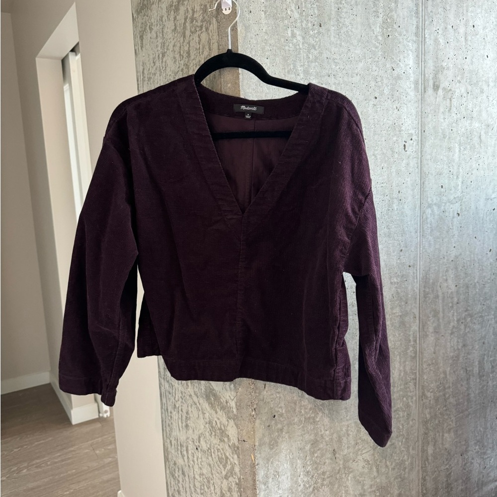 Madewell corduroy shirt